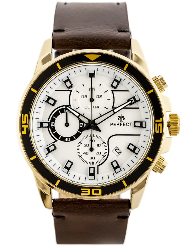 Orologio Perfetto Ch02L Uomo - Cronografo (Zp351B) + Scatola