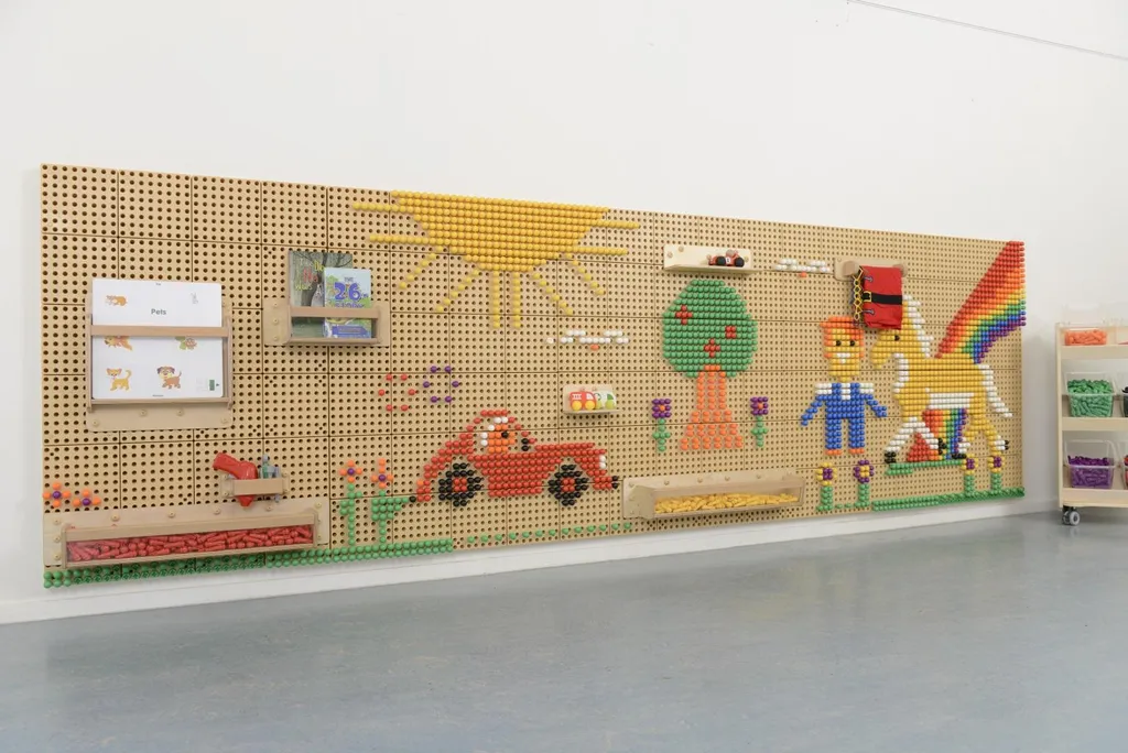 MASTERKIDZ Panneau mural Tableau scientifique créatif STEM Éducatif - 2