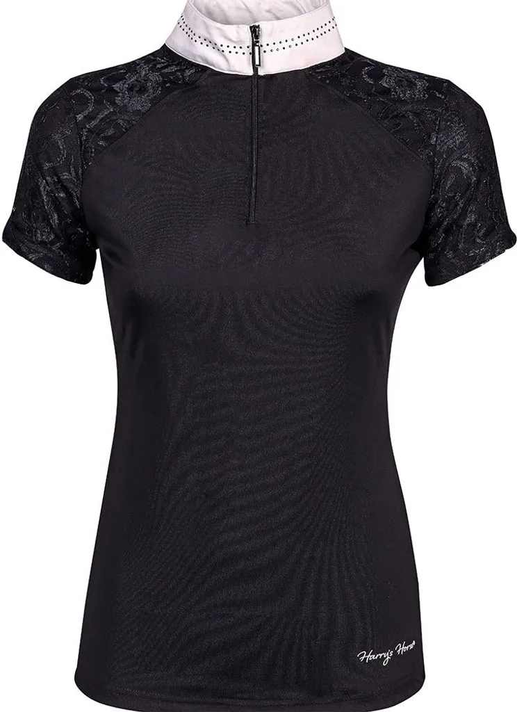 T-shirt Harry's Horse Venice noir taille L - Haut de sport équestre chic