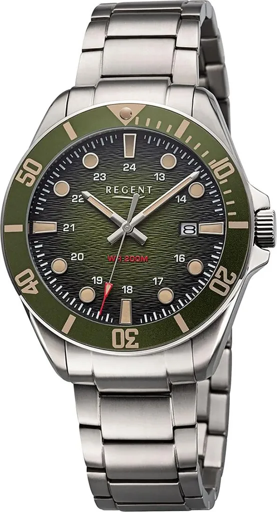 Montre homme titane Regent légère et hypoallergénique pour peau sensible
