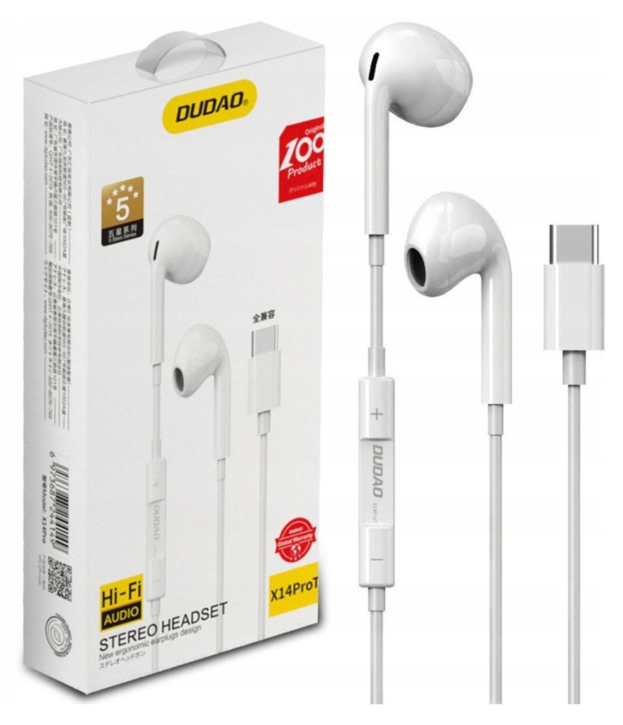 DUDAO Sluchawki X14PROT, Kabelgebunden, Musik/Alltag, 20 - Produktbild 