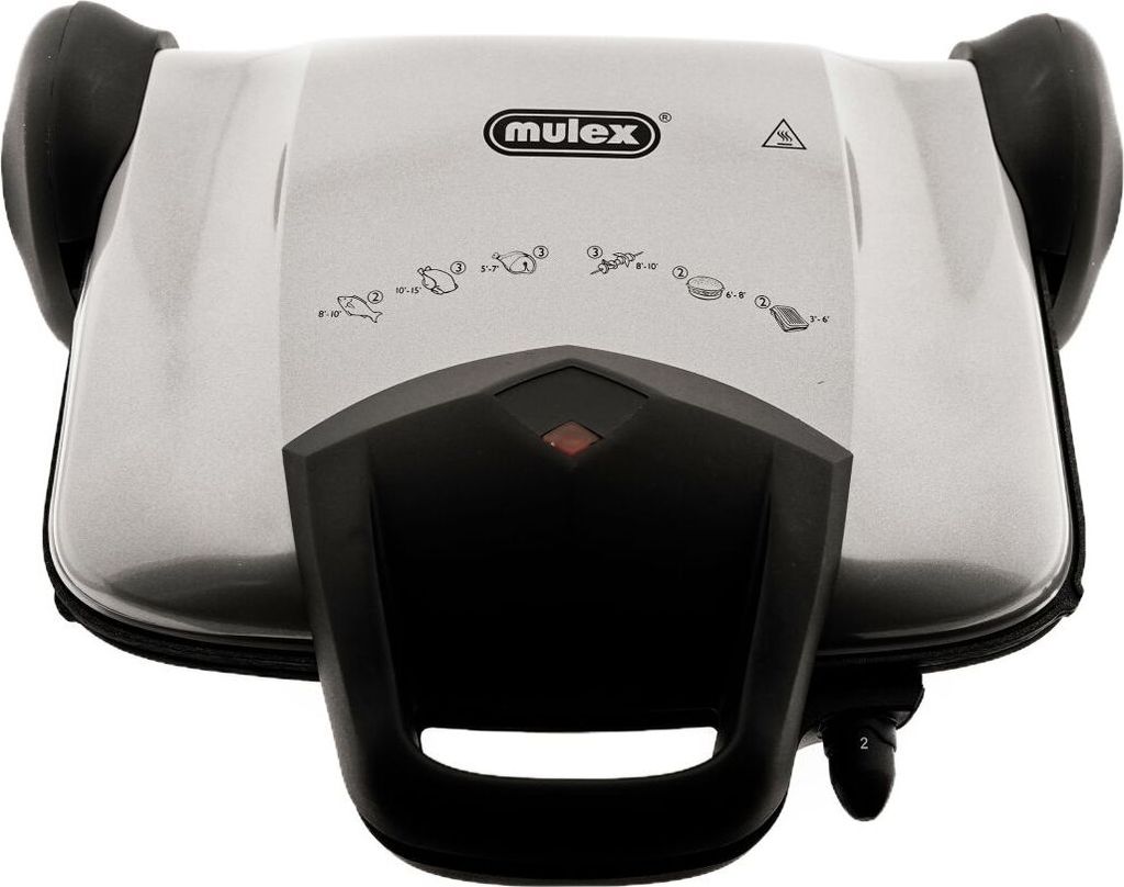 Mulex 1.800 Watt Grill & Sandwichtoaster, Antihaft beschichtet