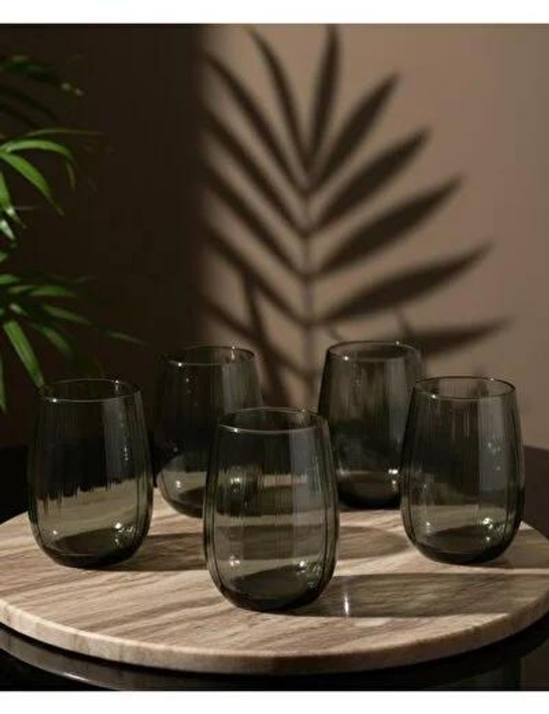 Pasabahce Linka Rauchgraue Trinkgläser-Set, 3 Stück, 240 ml Produktbild 