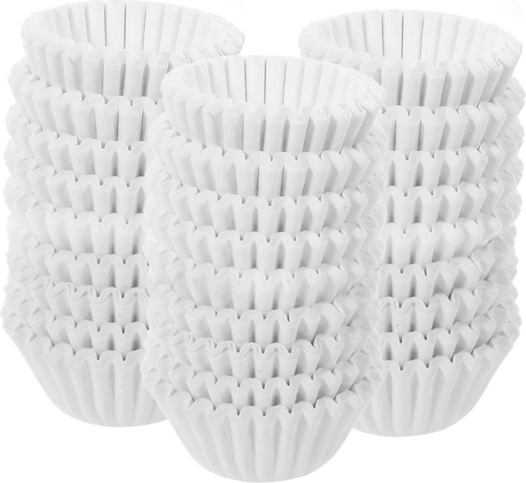 Mini Muffinförmchen Aus Papier 1000 Stück Einweg Cupcake Förmchen Lebensmittelecht Backzubehör Vielseitig Für Muffins Und Süßigkeiten Backen