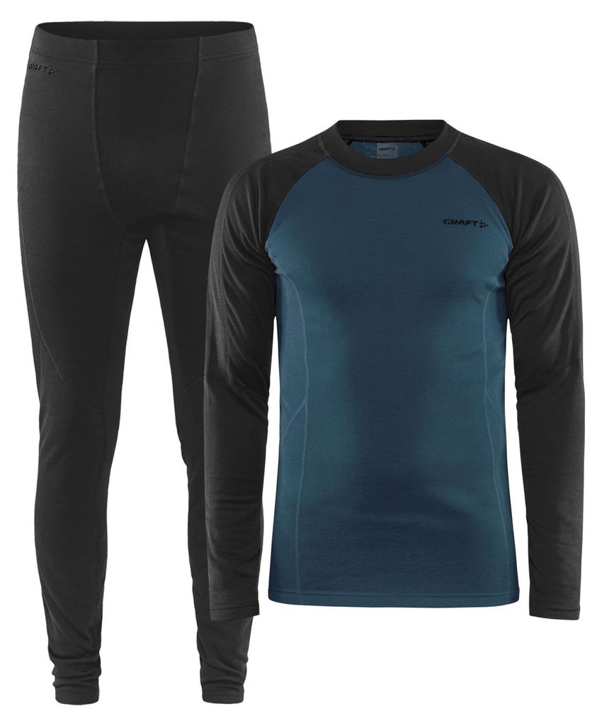 CRAFT Heren ski-ondergoed set, Core Warm basislaag, maat M Productafbeelding 