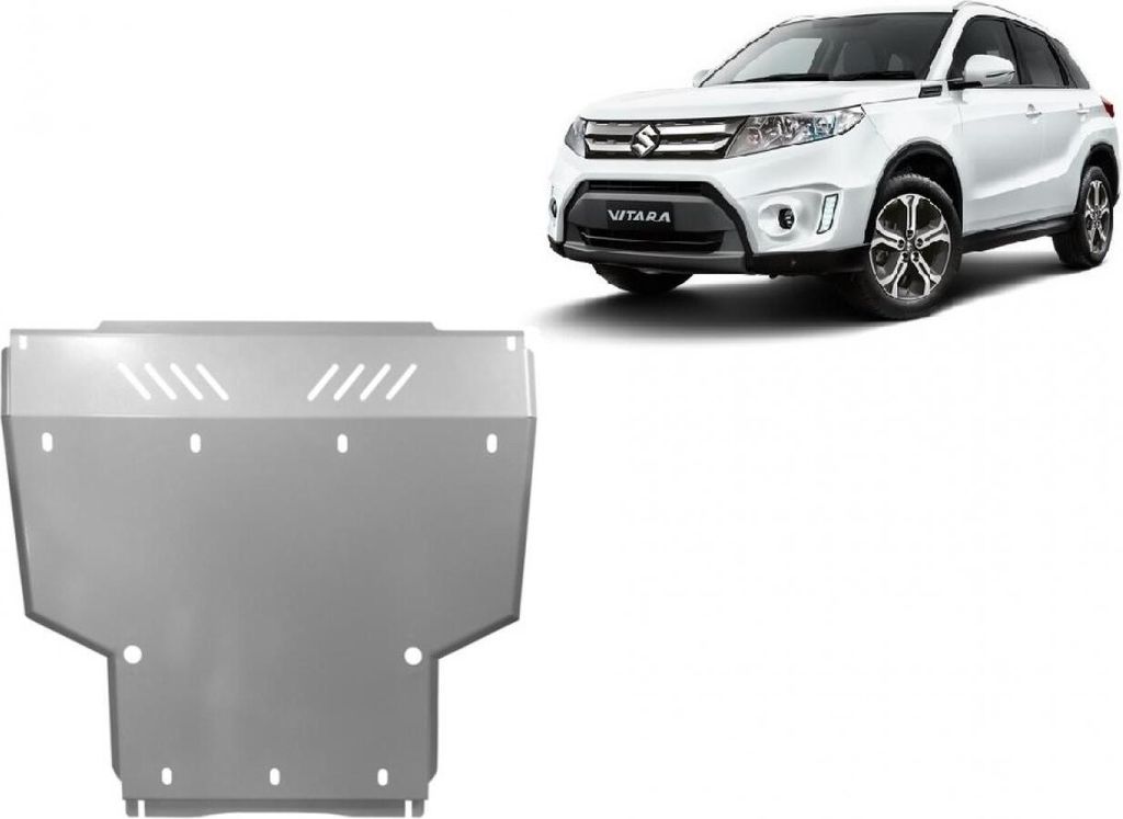 Stahl Unterfahrschutz für Motor aus Aluminium für Suzuki Vitara