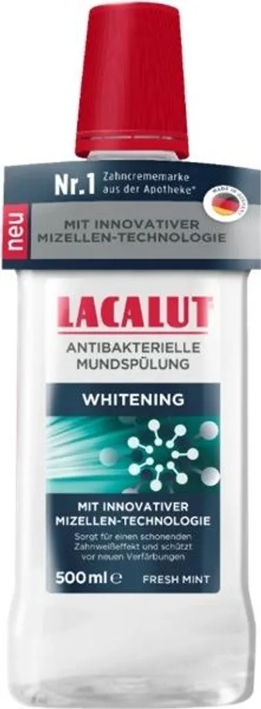 Lacalut Collutorio sbiancante 500 ml
