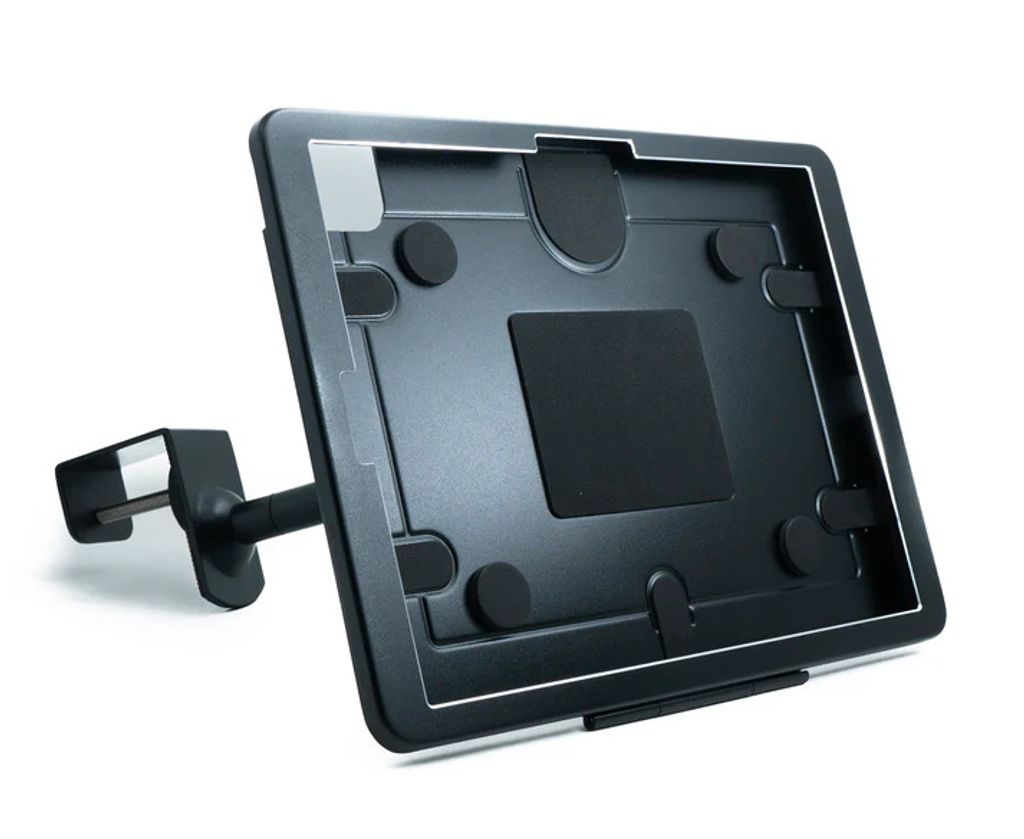 SYSTEM-S Tischhalterung Klemme 360° Ständer abschließbar für iPad Pro 7 13" Air 13" (M2) Pro 6 5 4 3 12.9"