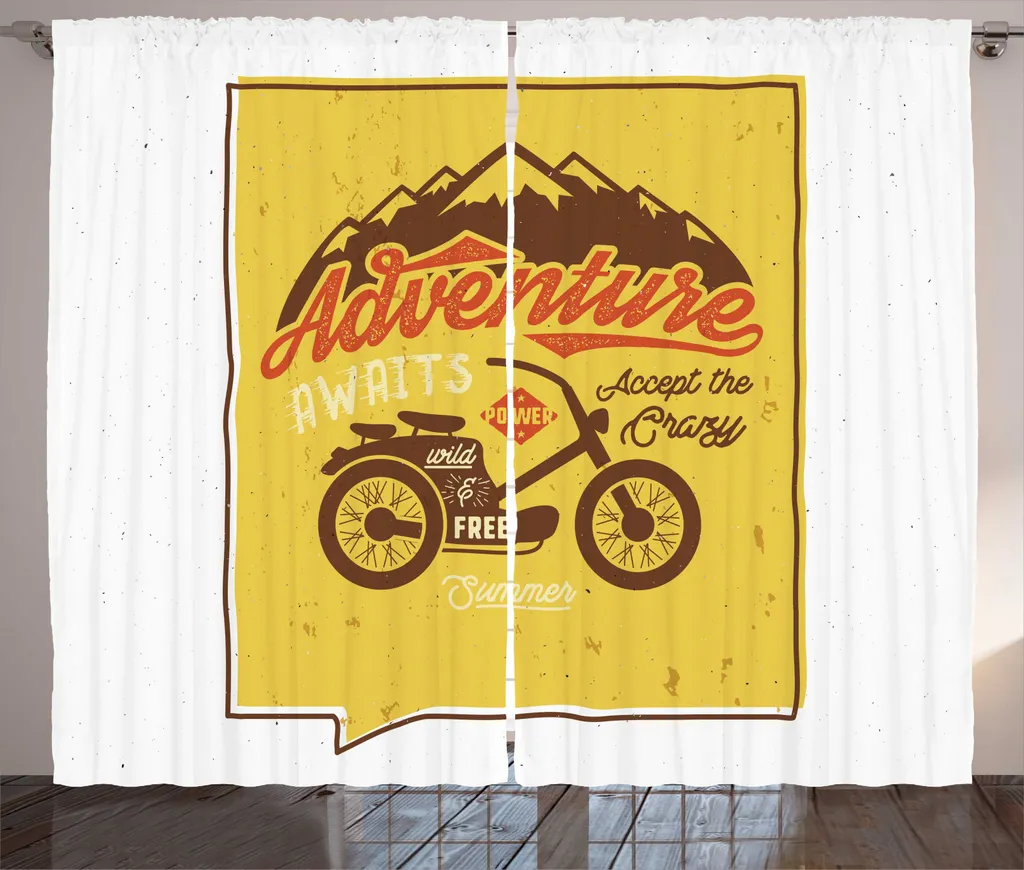 Offerta Tenda ABAKUHAUS 280x245 cm - Stile Rustico Retrò Bike