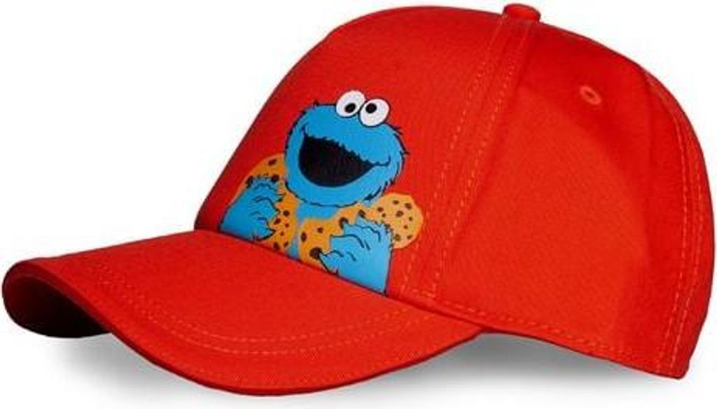 Sesame Street Cap Uni Krümelmonster rot Standard