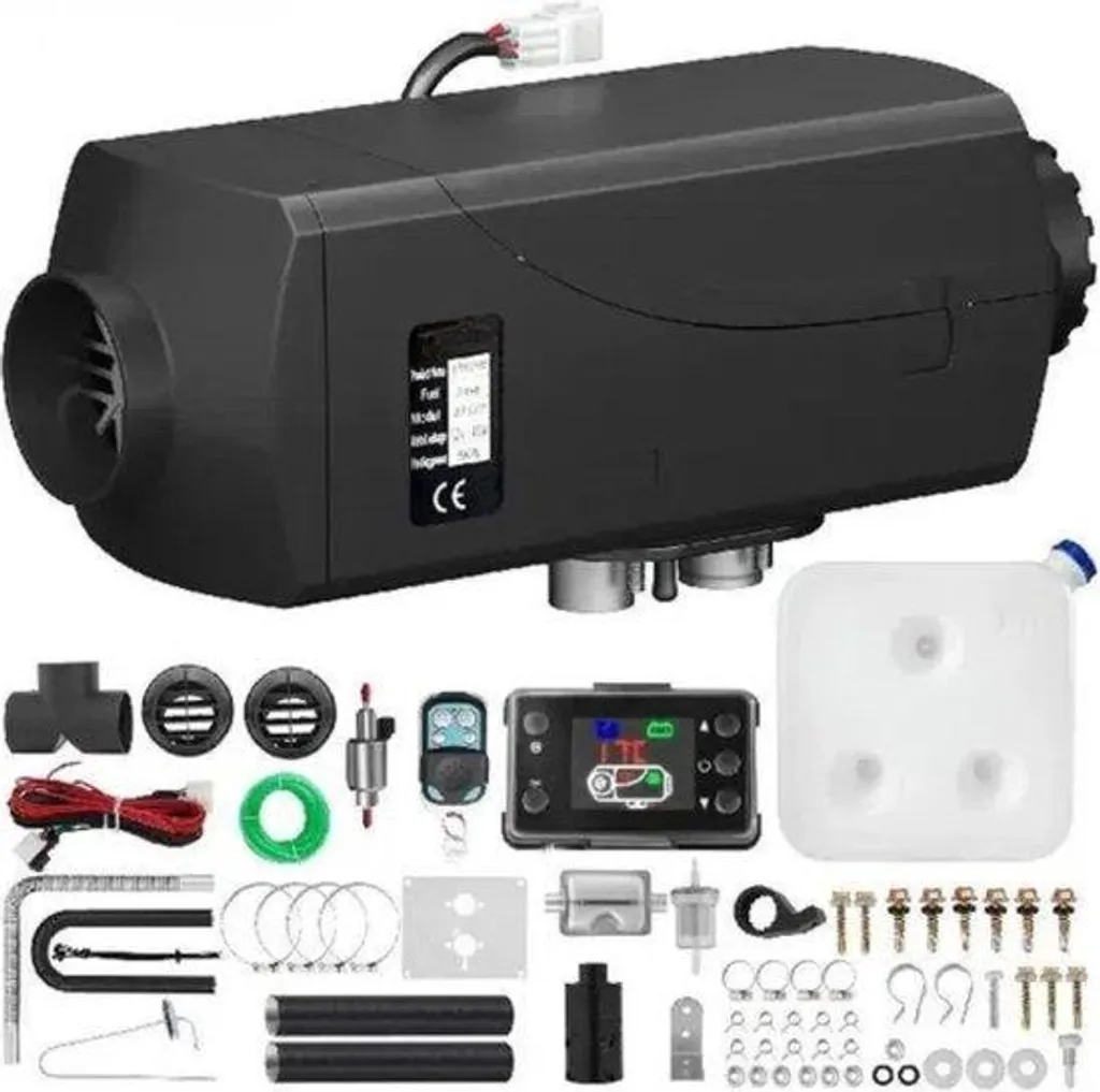 Radiateur Diesel 12V avec LCD - Chauffage Autonome Diesel Professionnel