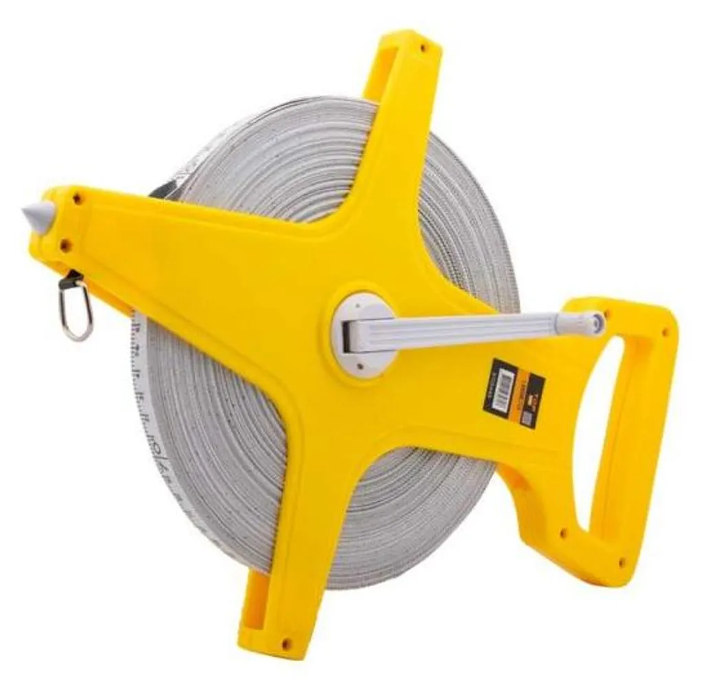 Ruban de Mesure Terrain 100m Topgear Surveyor - Idéal Chantier