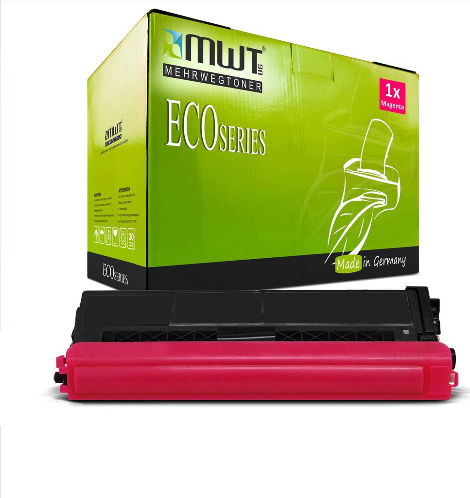1 Mehrwegtoner kompatible Lasertoner ersetzt Brother TN-329M Magenta