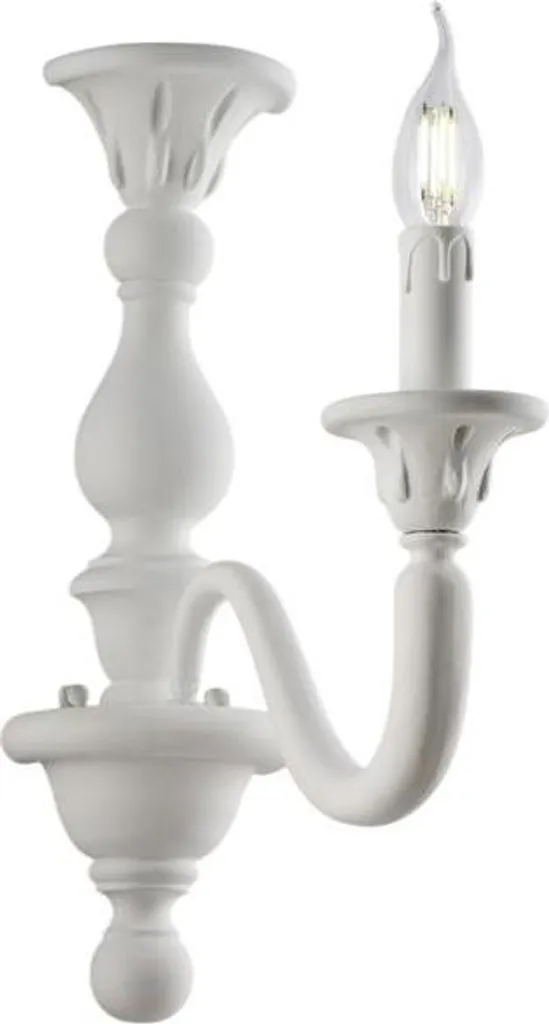 Applique murale Lucca bois blanc : illuminez vos espaces sombres BL271