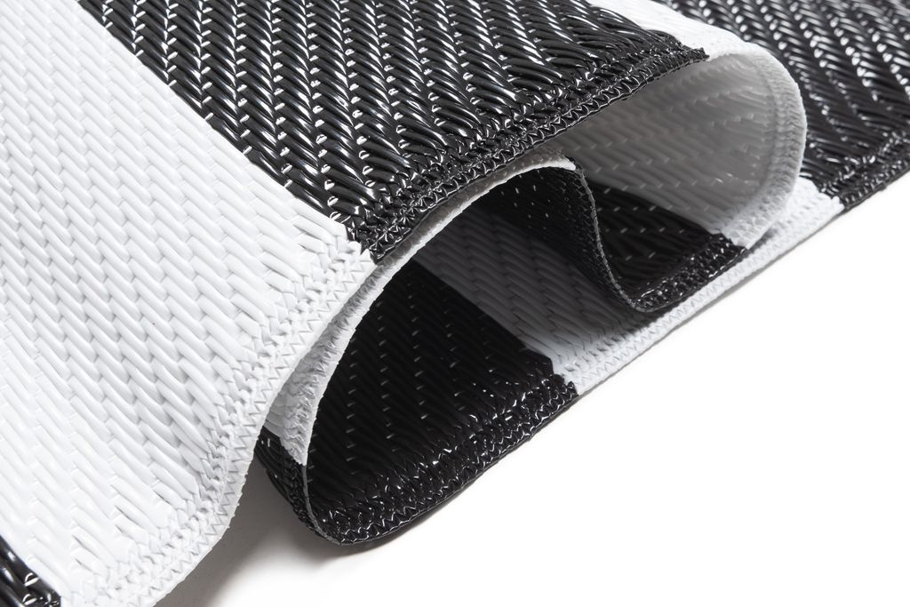 Teppich Outdoor Zweiseitig Wasserdicht Resistent Weiß Produktbild 4