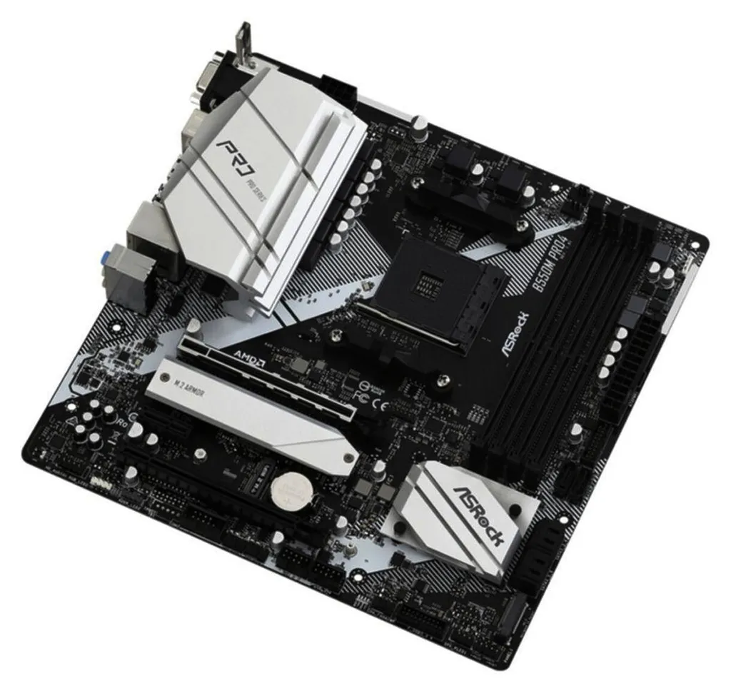 Carte mère ASRock B550M PRO4 AMD B550 socket AM4 micro ATX DDR4