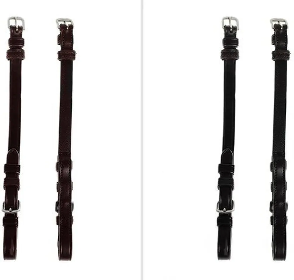 Accessoires de bridon Boucles de mors Cradles Noir en taille Full