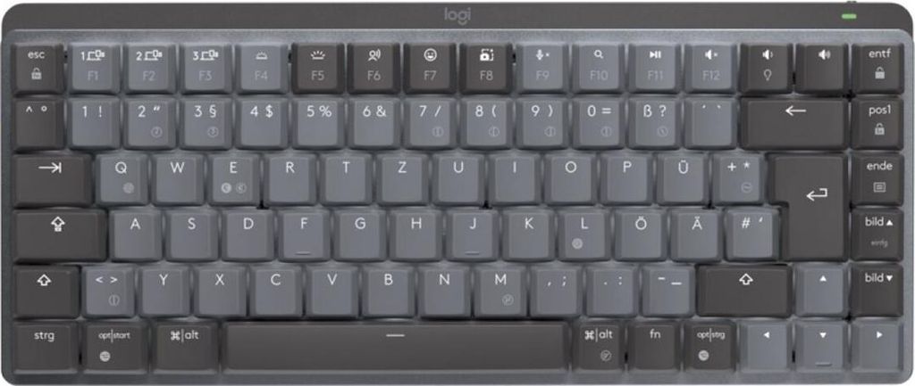Logitech MX Mechanical Mini, Kabellos, RF Wireless + Produktbild 