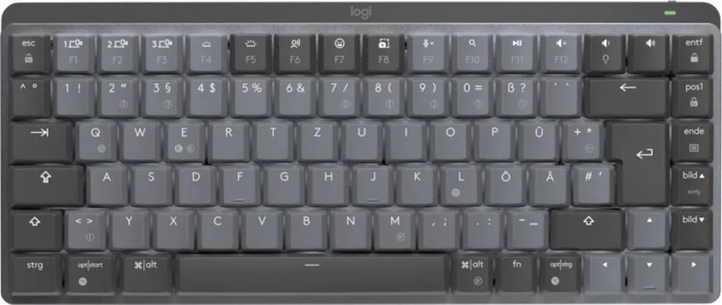 Logitech MX Mechanical Mini Clavier pour Productivité et Espace Réduit