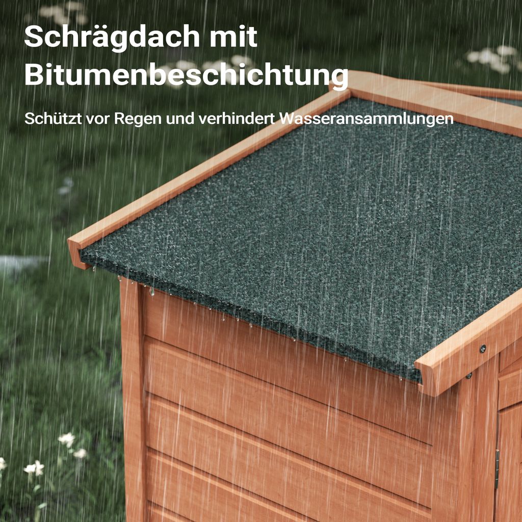 Králikáreň Wiltec XXL 1560 x 520 x 680 mm s voľným výbehom Obrázok produktu 5
