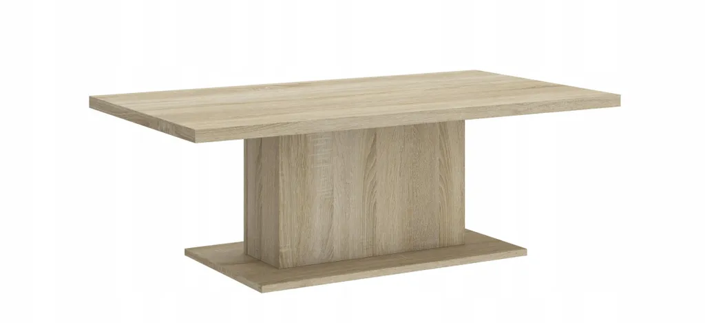 Table basse DREW chêne sonoma : meuble de salon idéal pour recevoir - 2