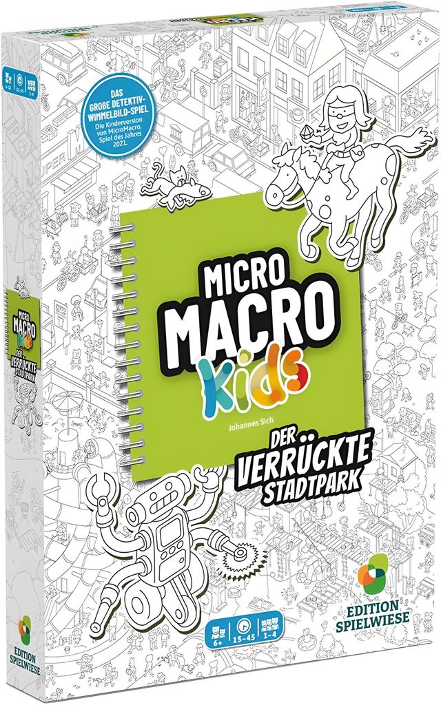 Hutter MicroMacro Kids: Il pazzo parco cittadino Immagine del prodotto 