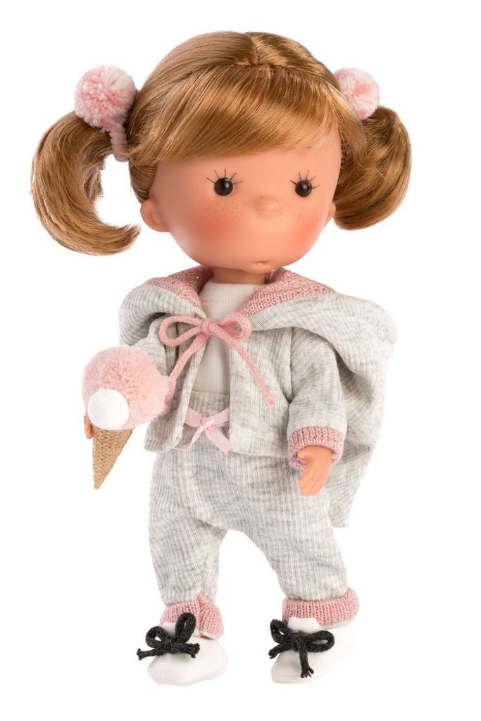 Llorens Miss Minis Pop Pixi Roze met IJsje 26 cm