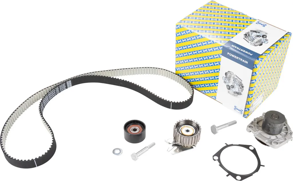Pompe à eau et kit de courroie de distribution SNR KDP458.570 complet