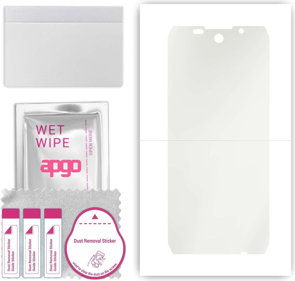apgo Hydrogel Schutzfolie, Matt, kompatibel mit Blackview N6000, flexibele Displayschutzfolie, Folie mit Positionierhilfe, Anti-Fingerprint, kratzf...