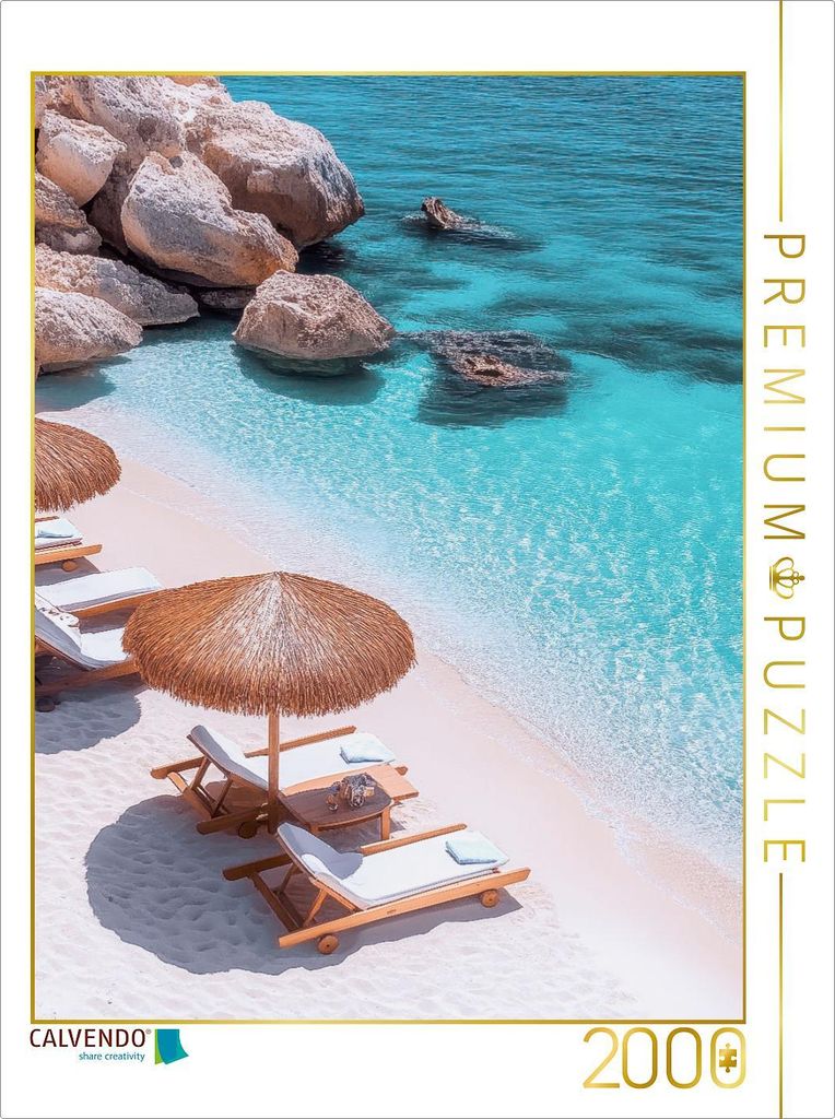 CALVENDO Puzzle Karibik | 2000 Teile Lege-Größe 90x67cm Foto-Puzzle für glückliche Stunden