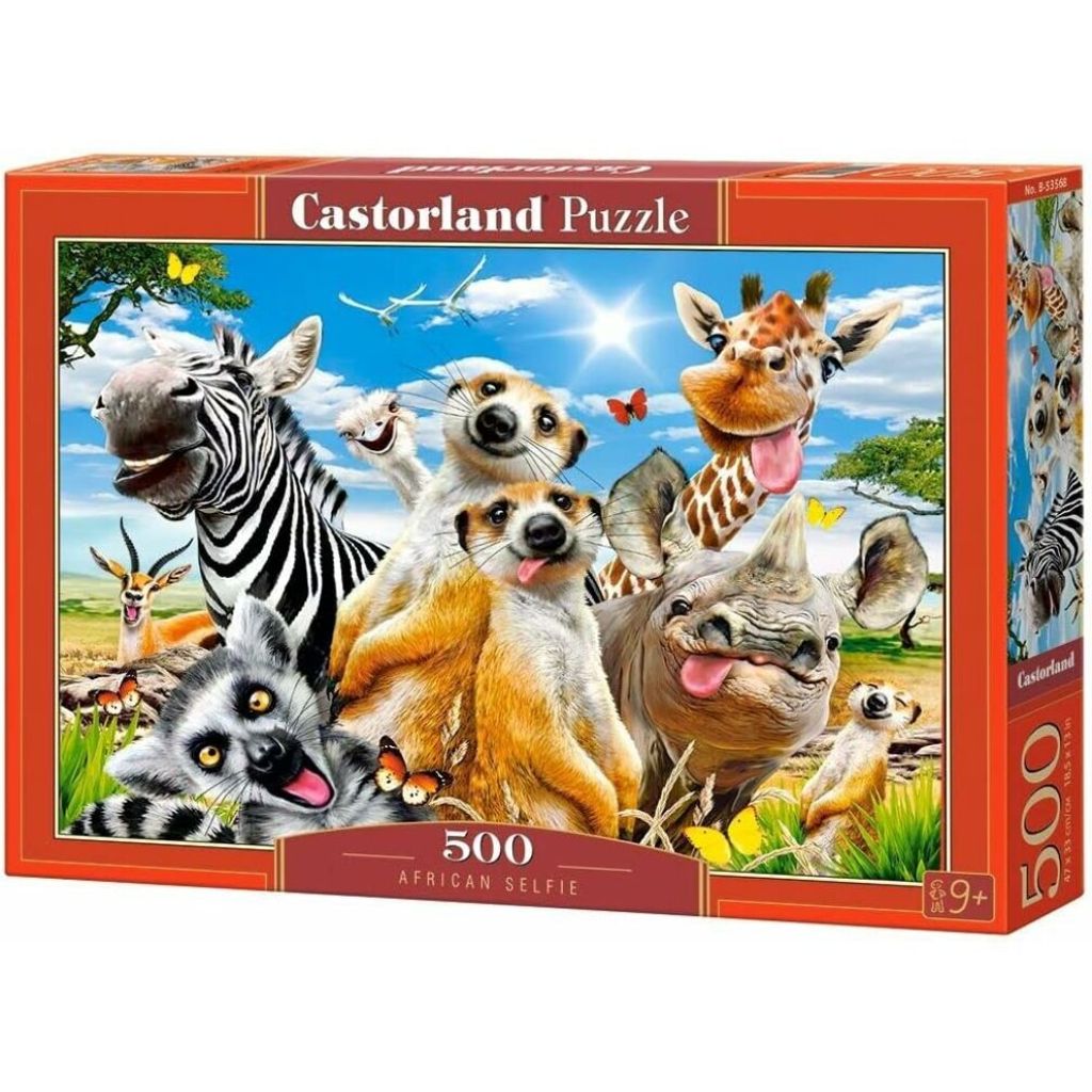 CASTORLAND Afrikanisches Selfie-Puzzle 500 Teile Produktbild 