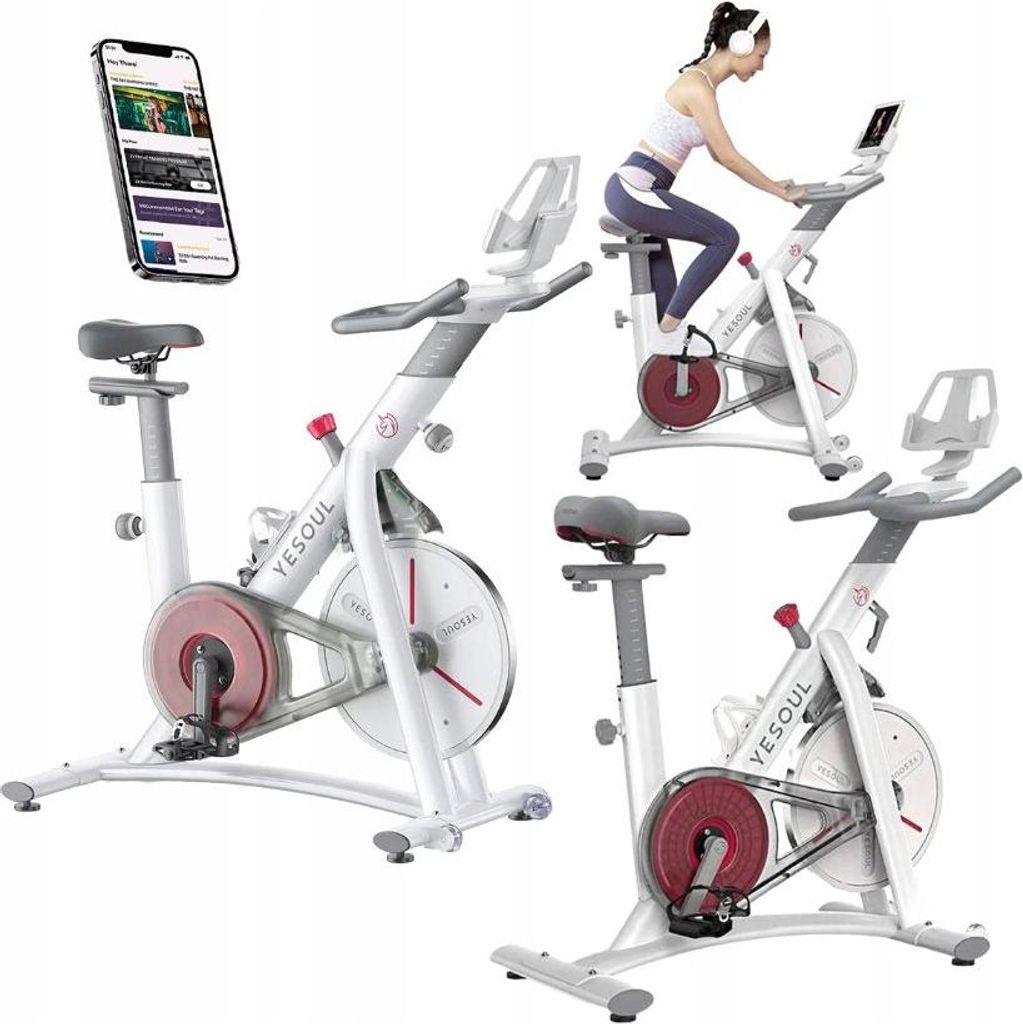 Rower Stacjonarny Rowerek Treningowy MAGNETYCZNY owy YESOUL Zdjęcie produktu 