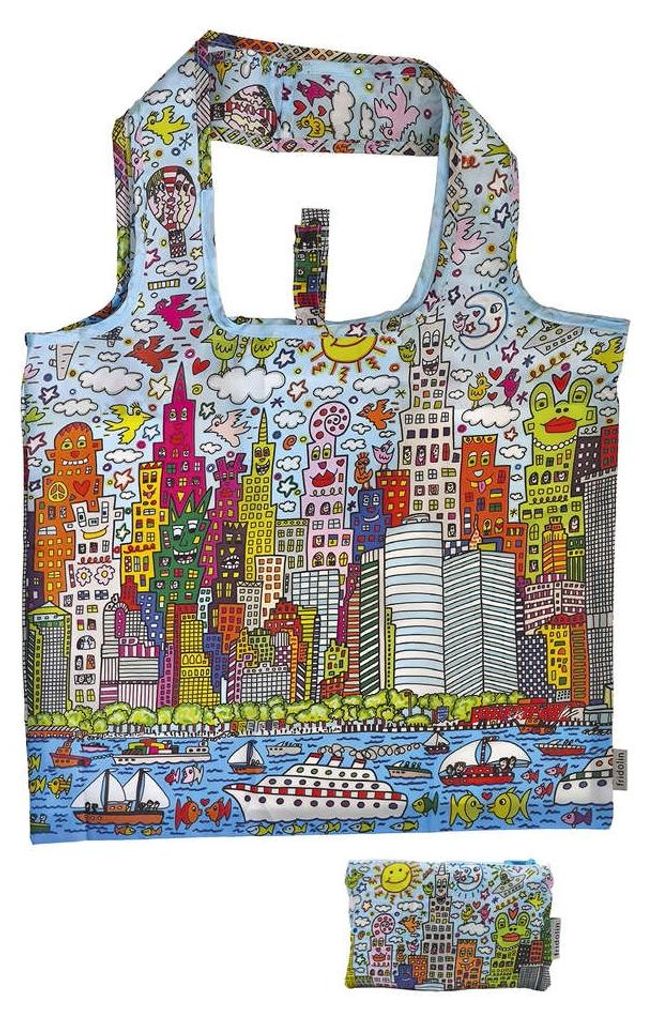 Sacosa textil James Rizzi « My New York City », Fridolin Image du produit 