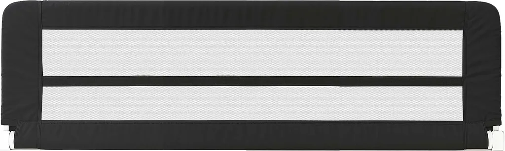 Barrière de Lit Pliable en Métal 180 cm Protection Anti-chute Enfant