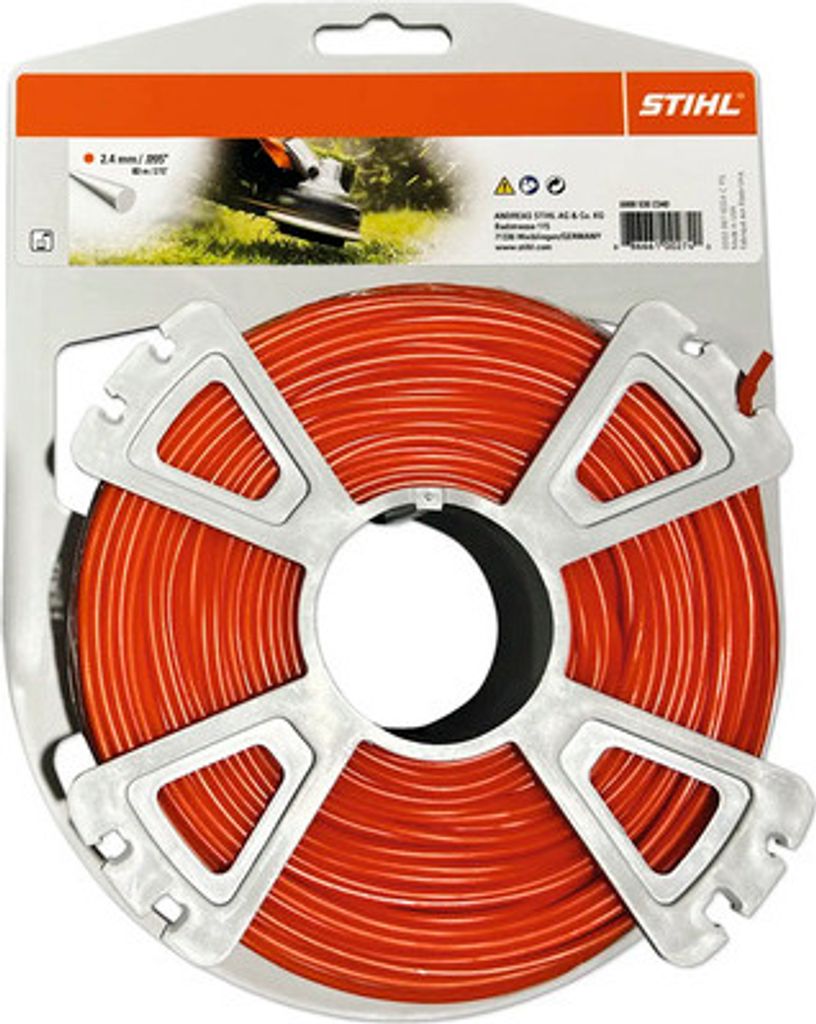 Trimmerfaden Mähfaden STIHL rund 2,4mm x 83 m Produktbild 
