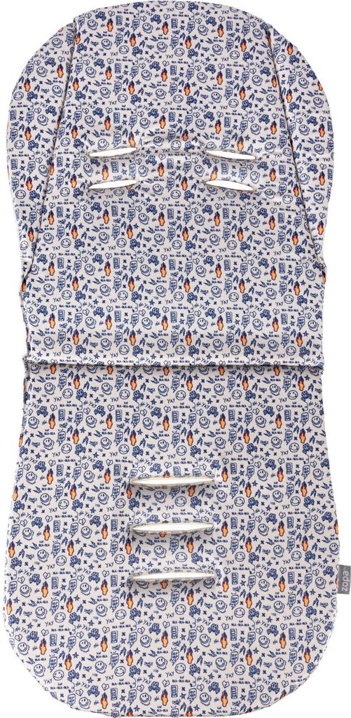 ZOPA Comfort Memory Foam Kinderwagen-Auflage Emoji Beige