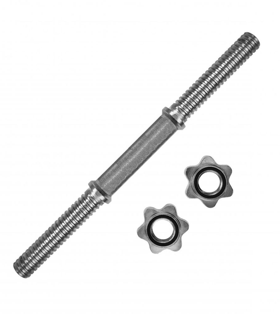 Hřídel na jednoruční činku LIFEFIT® 45cm / 30mm vč. matic Obrázek produktu 2
