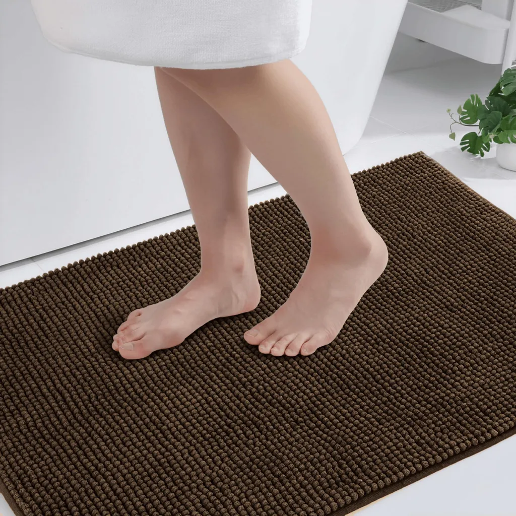 Tappeto bagno DarianA Standard Plus 60×90 cm beige Tappeto bagno morbido antiscivolo