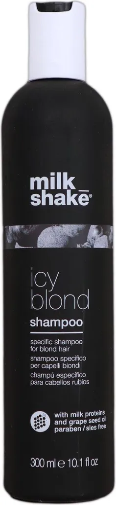 Shampooing Anti-Jaune Icy Blond milk_shake avec Pigments Noirs 300ml