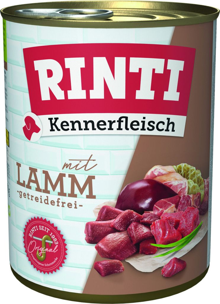 RINTI Kennerfleisch: cibo umido per cani a base di carne di Immagine del prodotto 