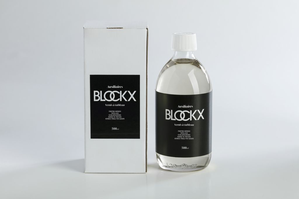 Blockx Schlussfirnis 500ml Glasflasche 30711BXC