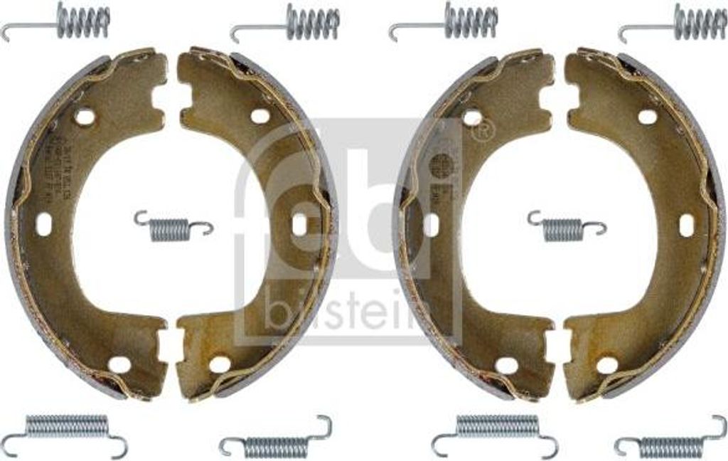FEBI BILSTEIN 34314 Bremsbackensatz OE 68026168AA kompatibel mit Sprinter, Crafter