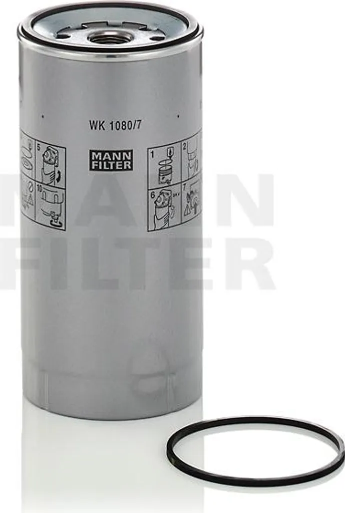 Filtre à carburant diesel WK1080/7X pour filtration haute efficacité
