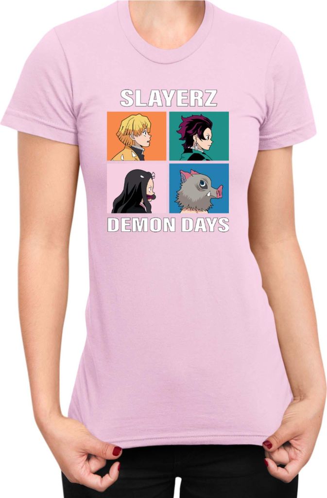 Damen T-Shirt Japan Manga Anime Comics Animation Demon Anime Slayer All Slayerz, Lady M / Hellrosa