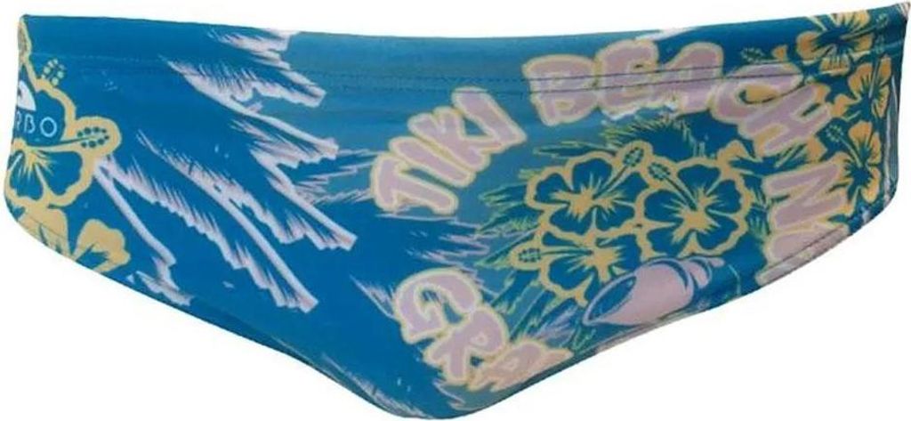 Turbo Tiki Beach Badeslip Blau M Herren Blau M