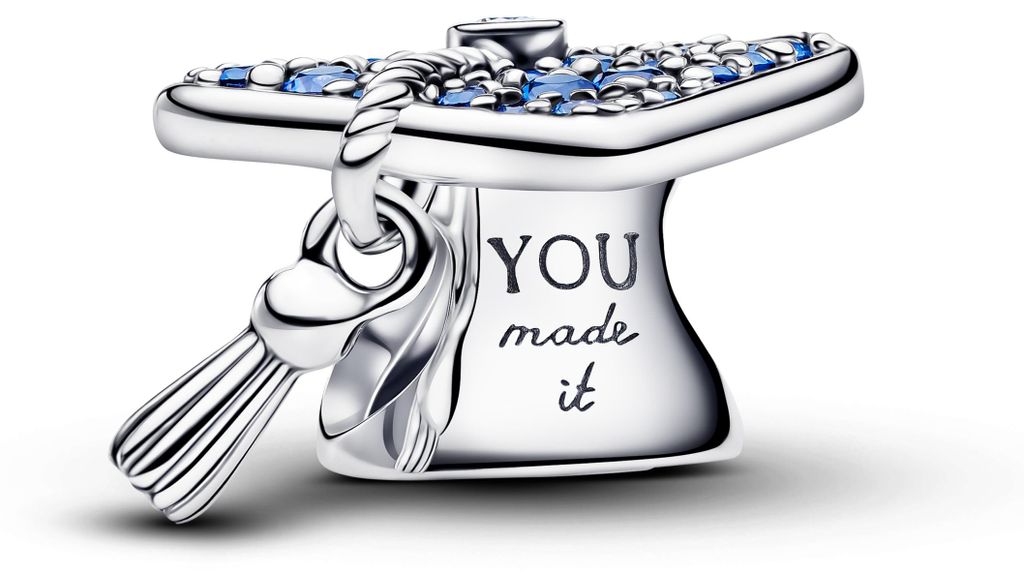 PANDORA Moments Absolventenmütze Slide-Charm, Produktbild 