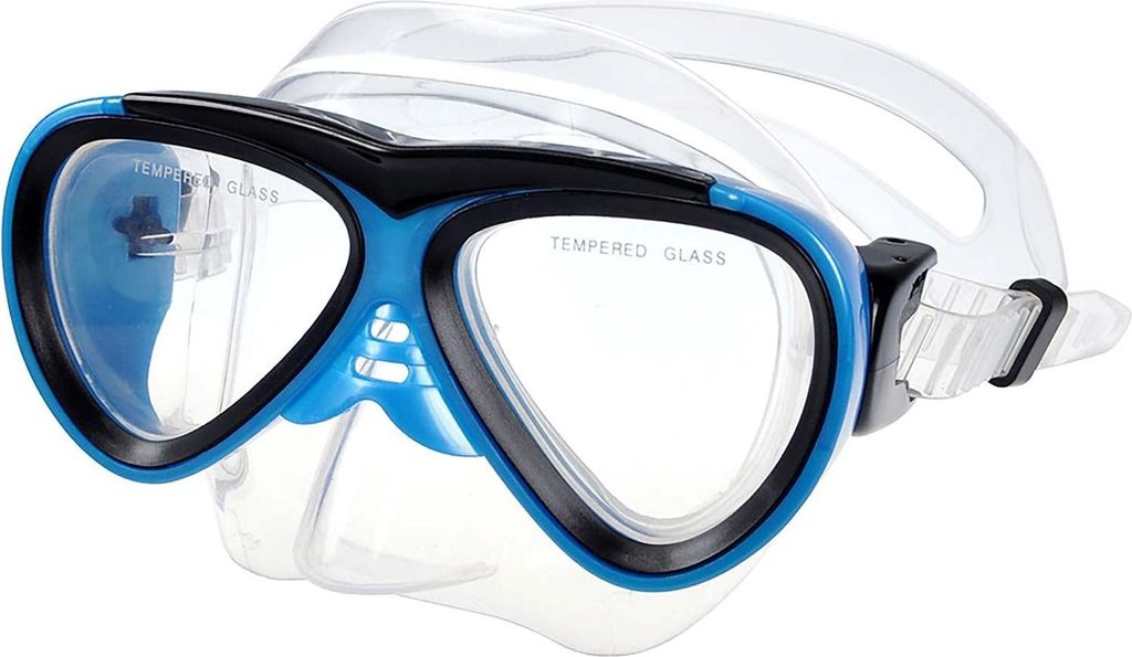 Taucherbrille Junior, Blau