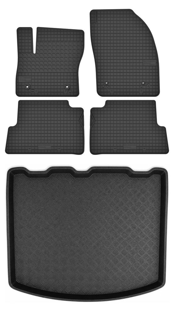 Gummimatten + Kofferraumwanne für Ford Kuga MK2 2013-2019 Produktbild 