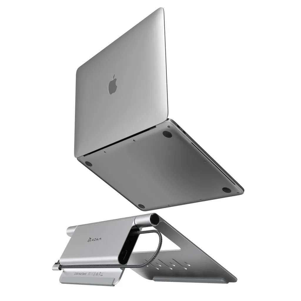 ADAM elements Hub USB-C avec support pliable pour iPad Pro et MacBook Air