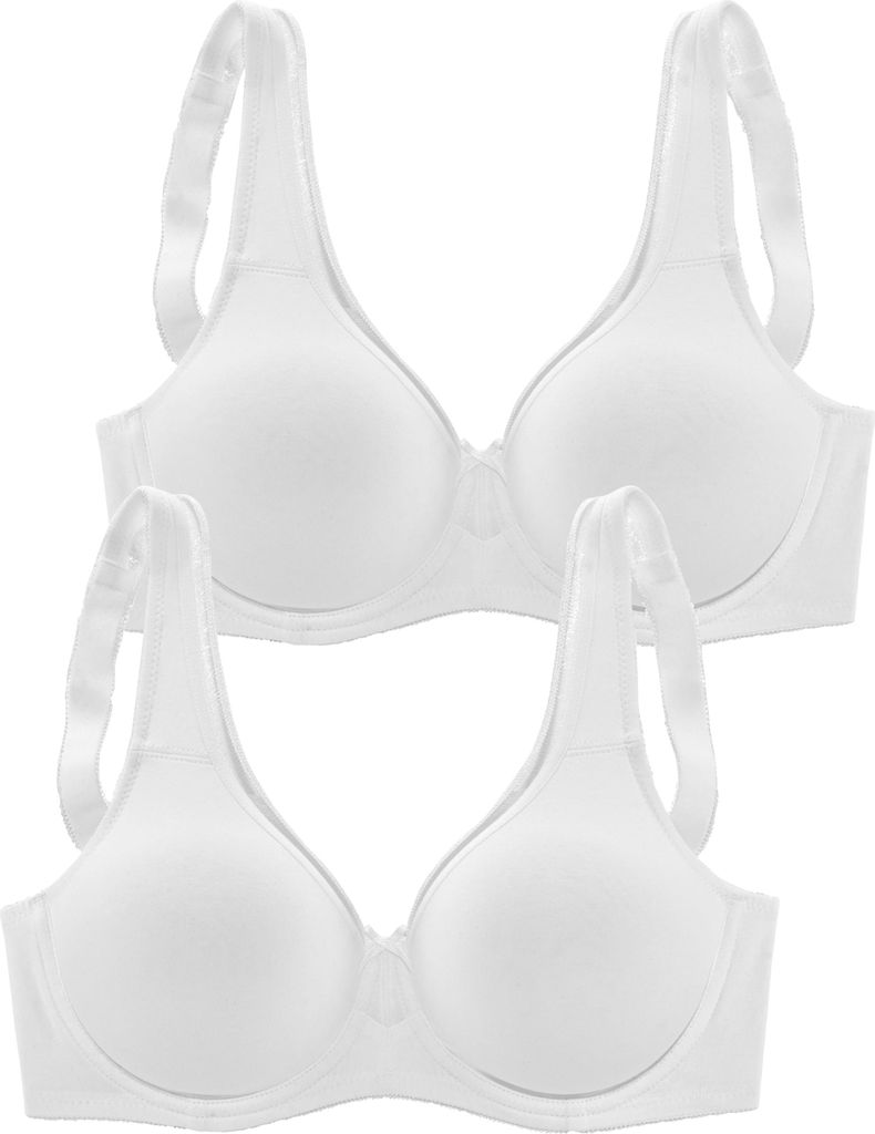 PETITE FLEUR Minimizer-BH 2xweiß Größe 80 Cup E